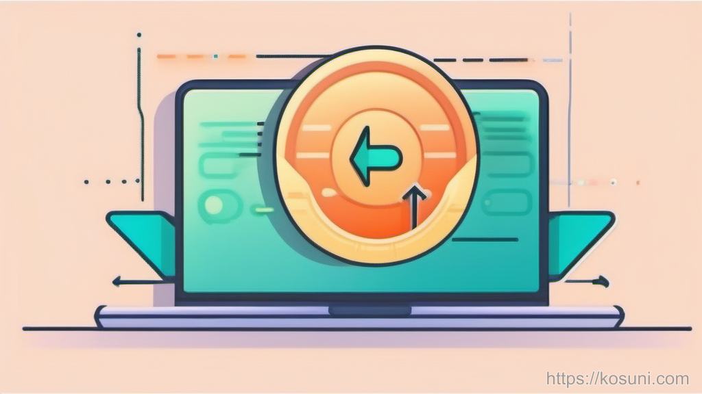 Circular arrows around a session token icon