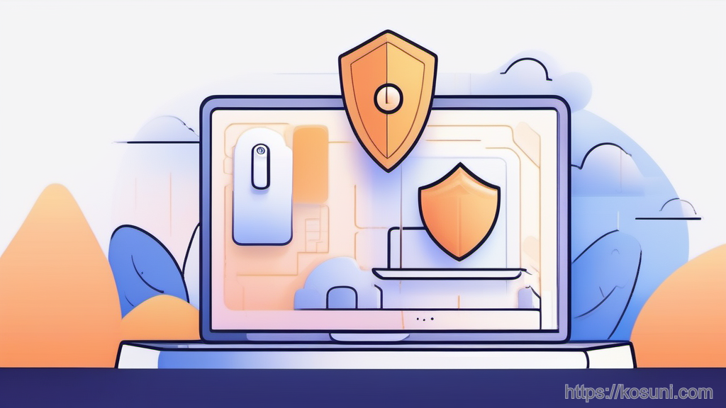 Cookie and shield with a privacy toggle switch