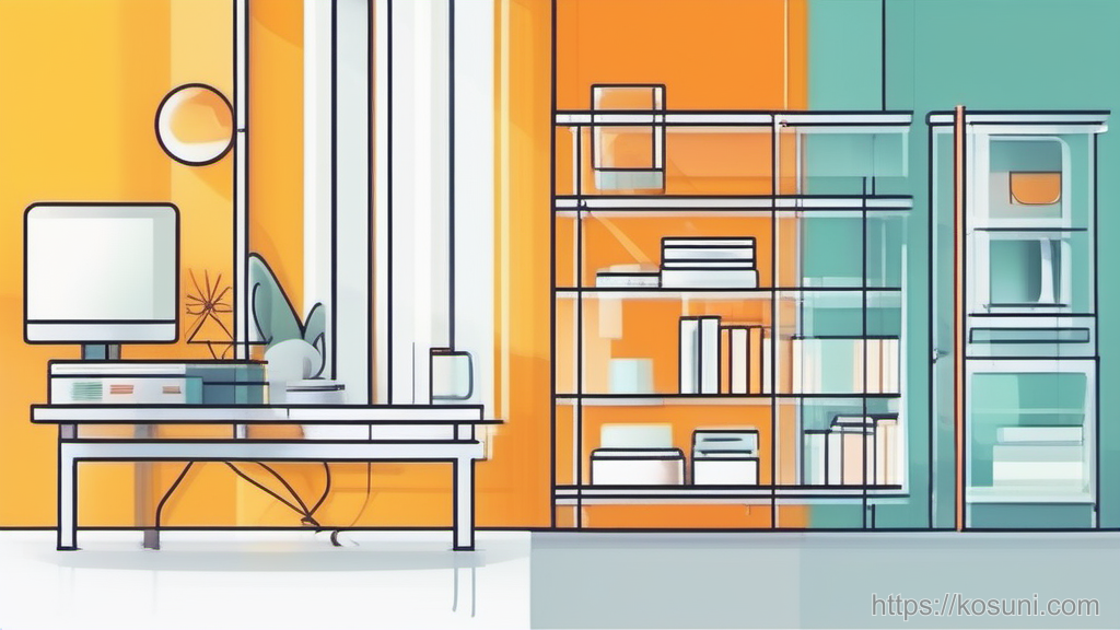 Translucent website settings card with camera and mic icons