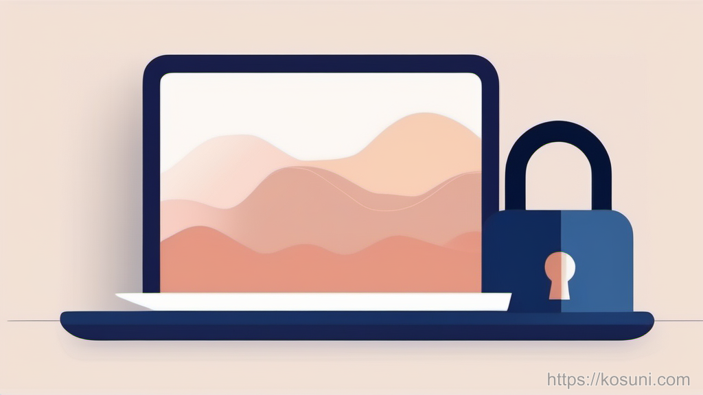 Padlock and toggle symbolizing iPhone permission settings