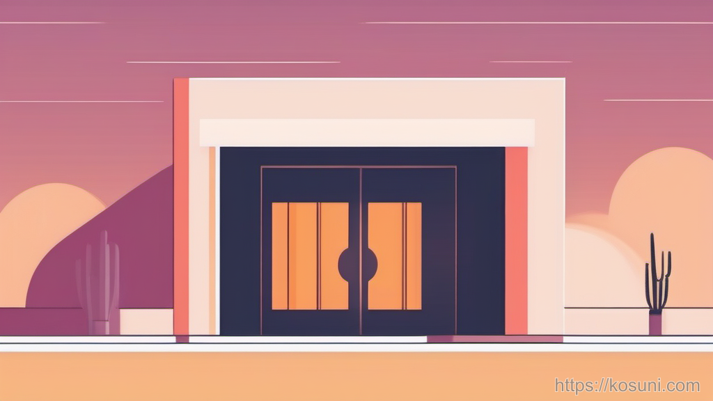 Keycard and Wi-Fi gate symbolizing captive portal login