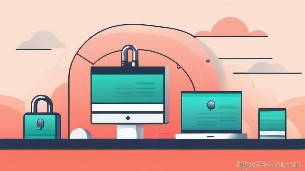 Cracked padlock wrapped with a certificate ribbon