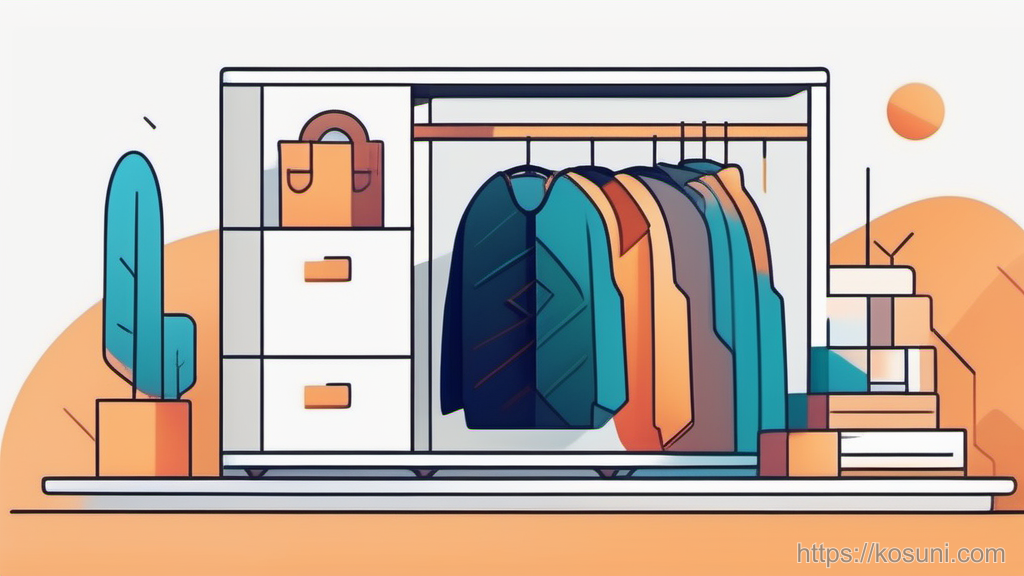 Keychain tag and key over a simplified vault drawer