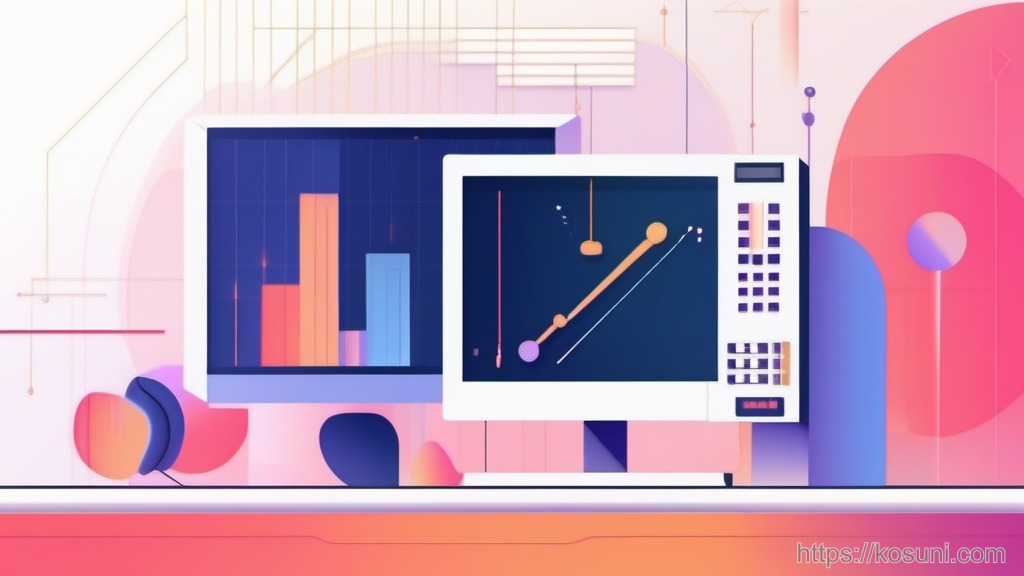 Audio mixer slider with warning symbol and microphone icon
