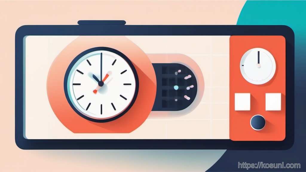 Toggle icons for automatic time and time zone