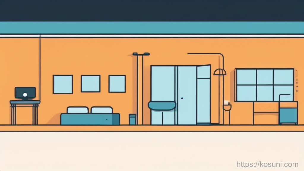 Cleanup checklist symbol for safe storage freeing steps