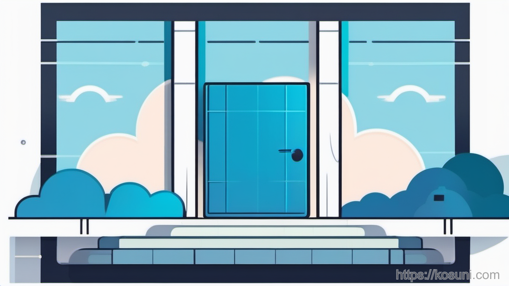 Cloud sync blocked by a locked gate metaphor