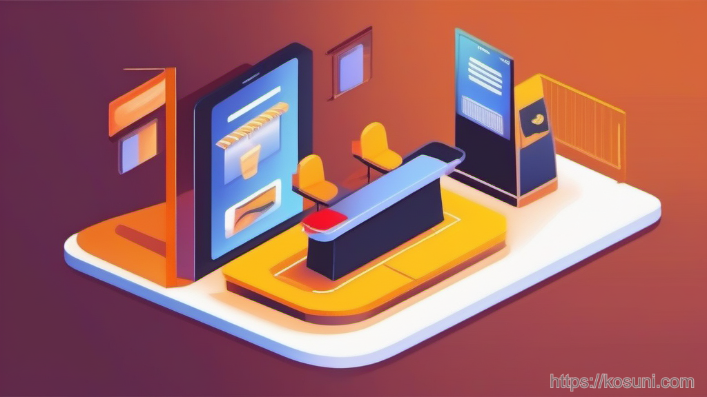 Contactless payment icon stuck on a conveyor belt