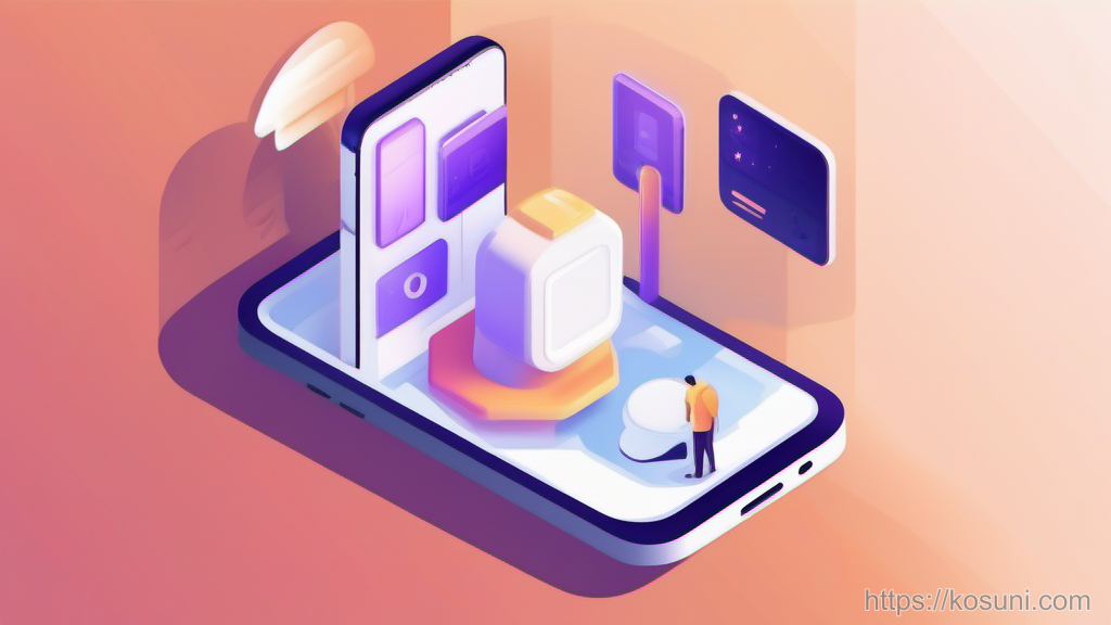 Phone warning icon next to verified key symbol