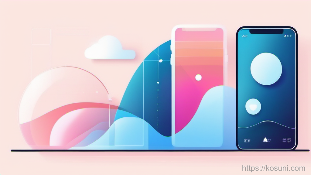 Phone and clock icon representing automatic time sync