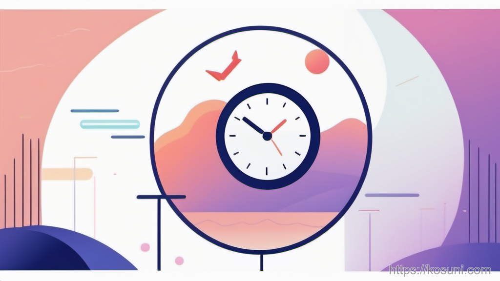 Globe and location pin linked to a clock icon