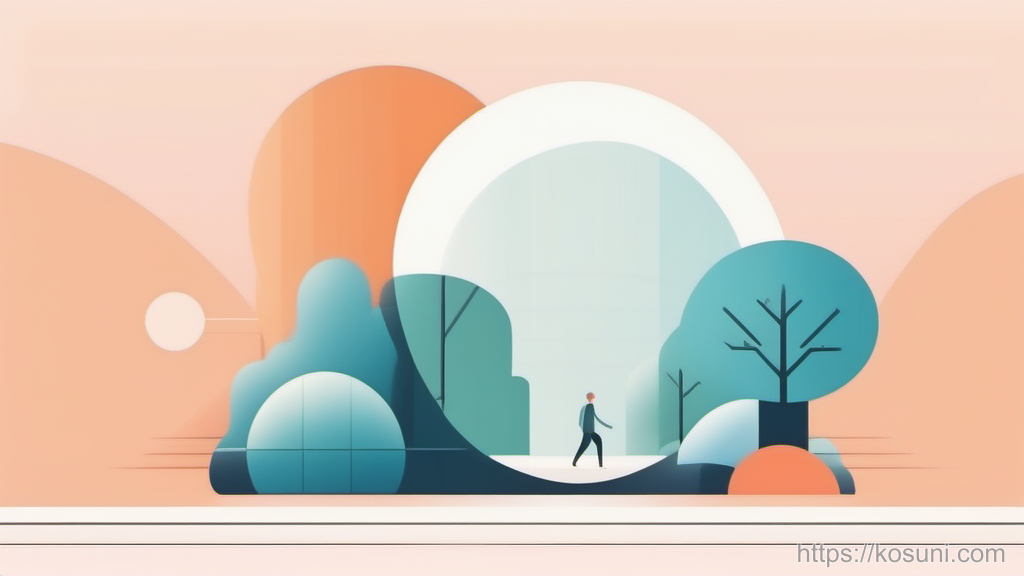 Chain link merging into single target ring concept