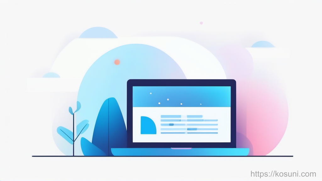 Stacked heading bars aligned toward a focus point