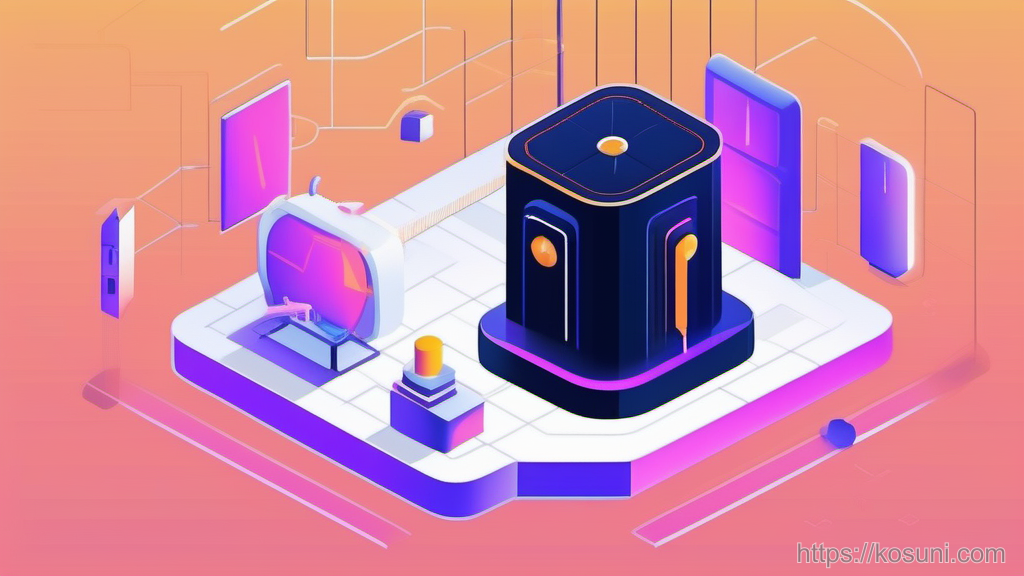 Backup vault connected to a database illustration