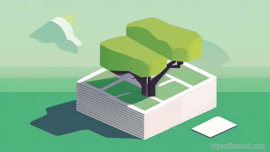 Index structure beside a database cylinder illustration
