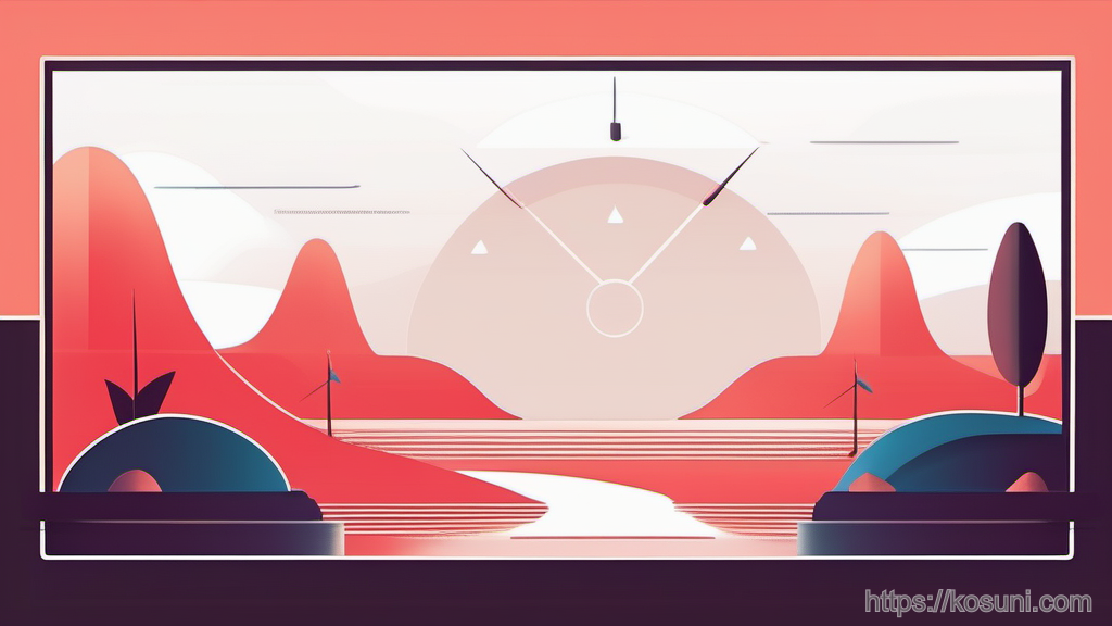 Compass pointing to a dotted island symbolizing hallucinations