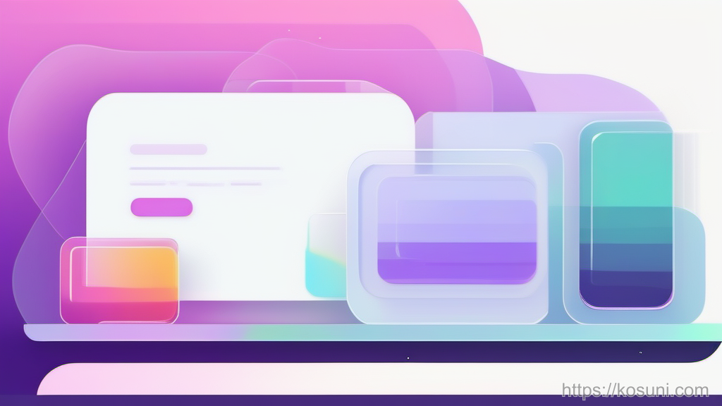 Stacked settings cards with a slider and broom icon