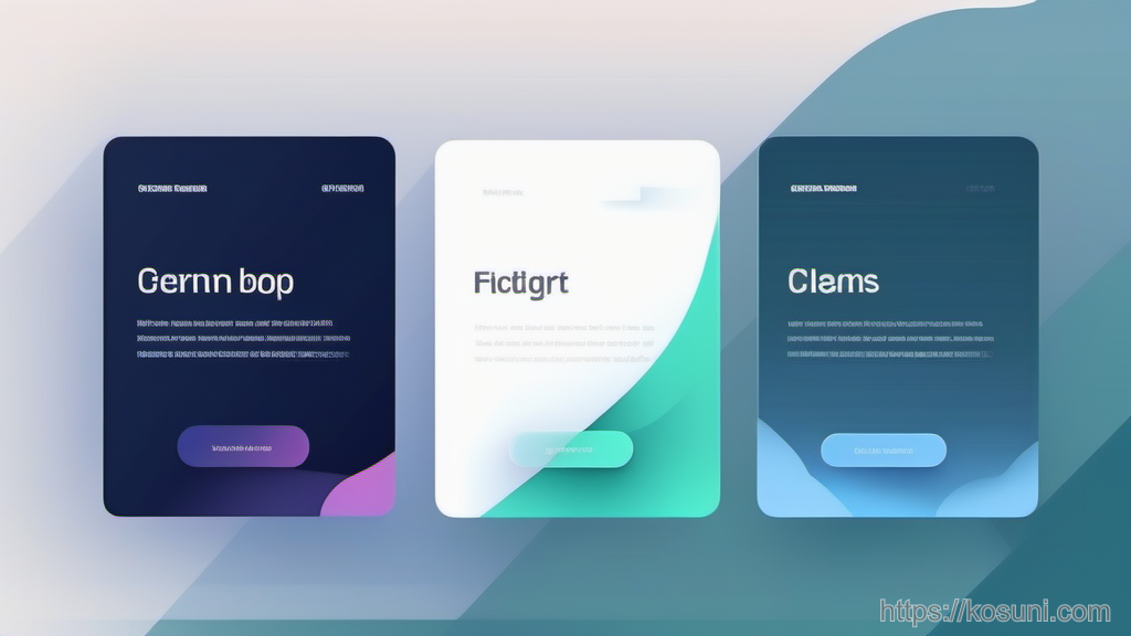 Three-card scorecard concept for quick privacy comparisons