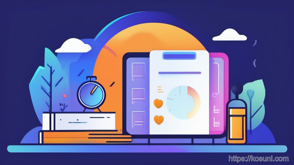 Clipboard and timer icon for weekly note reset
