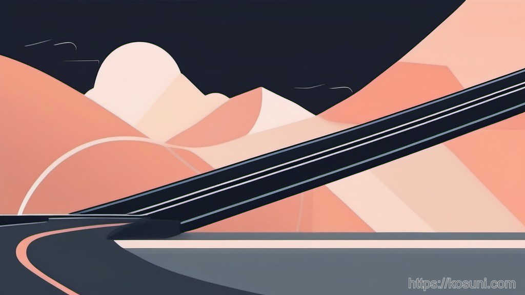 Curved arrows between signs symbolizing URL redirects