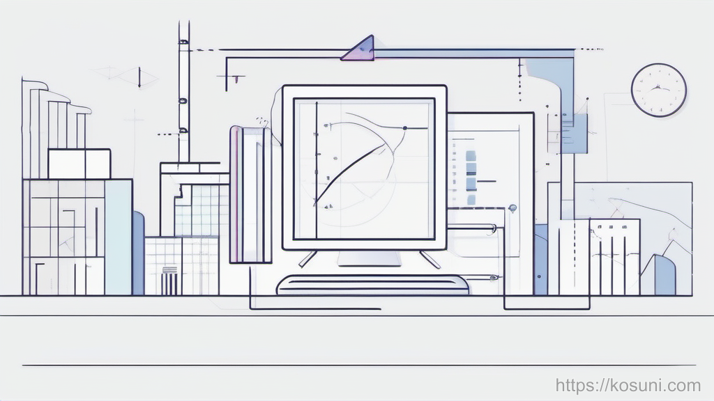 Map pin and buffered time block showing travel time