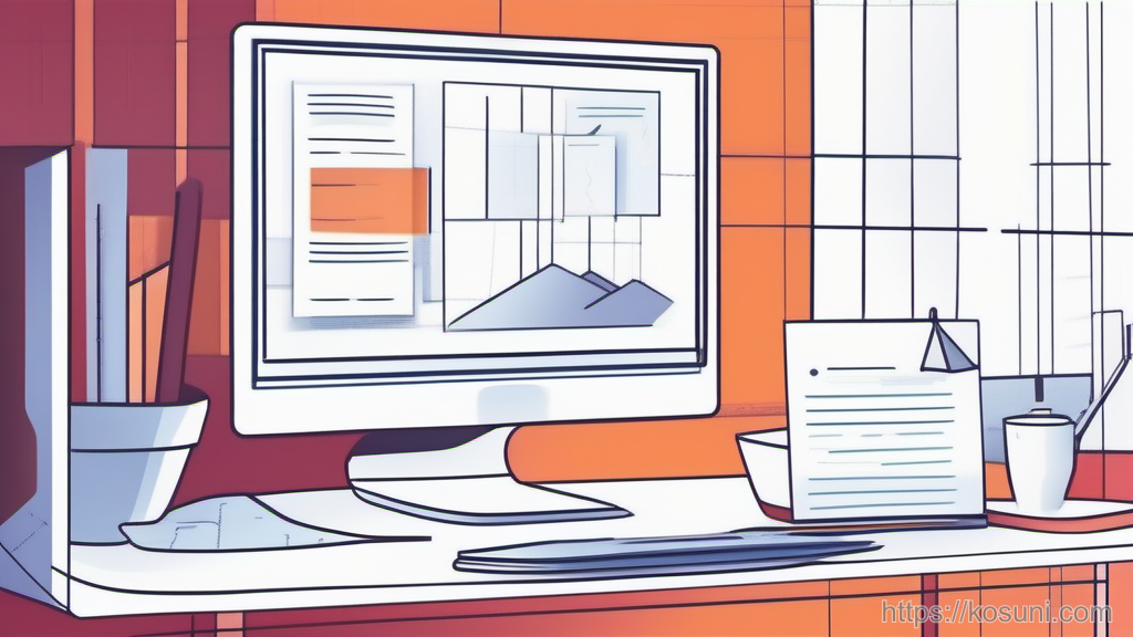 Magnifying glass over documents with a small shield icon