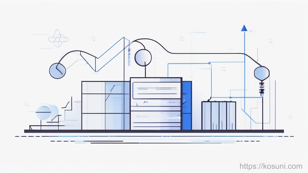Tangled network line contrasted with clean DNS diagram