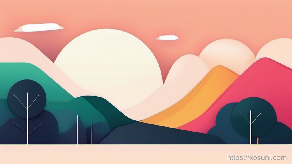 Abstract file tiles next to a simple photo symbol