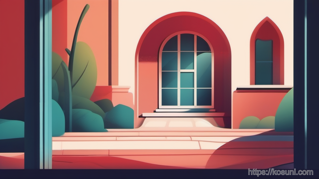 Brick archway guiding a smooth flowing stream