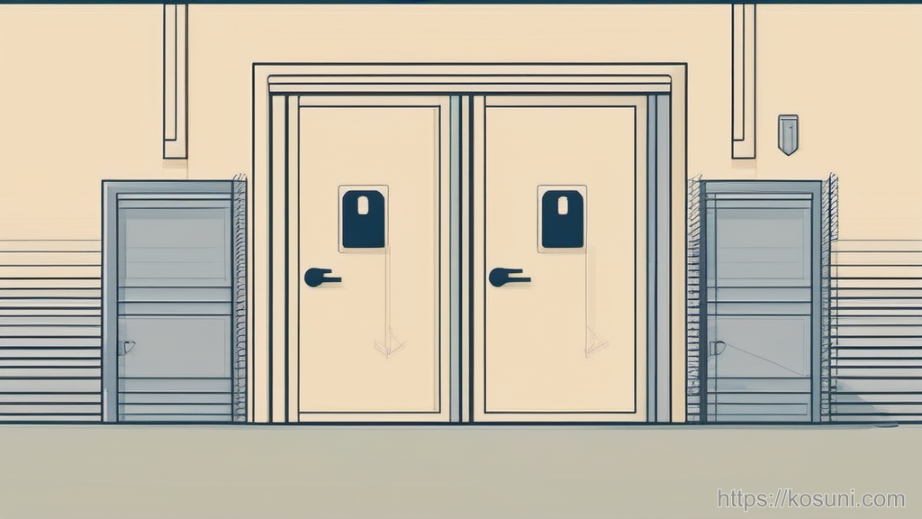 Two padlocks and a spare key metaphor for 2FA