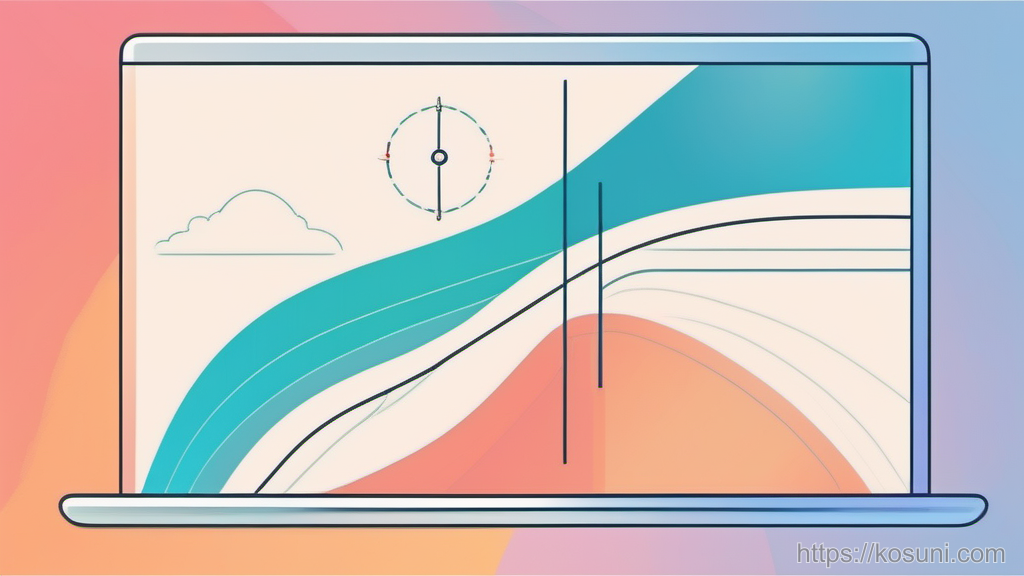 Compass and route nodes representing intent and user path