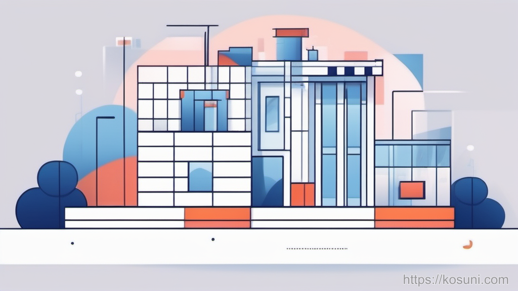 Blocks scaling beside a viewport outline