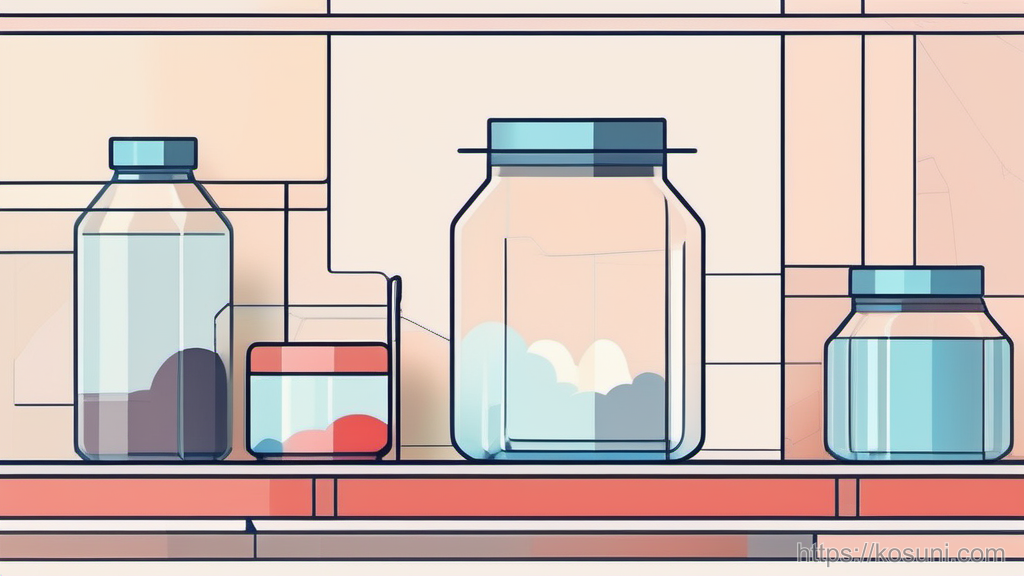 Glass jar metaphor for phone storage and cloud sync