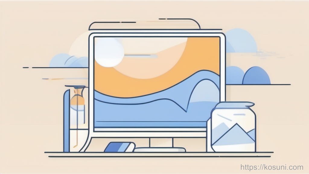 Hourglass with circular arrow for retries and timeouts