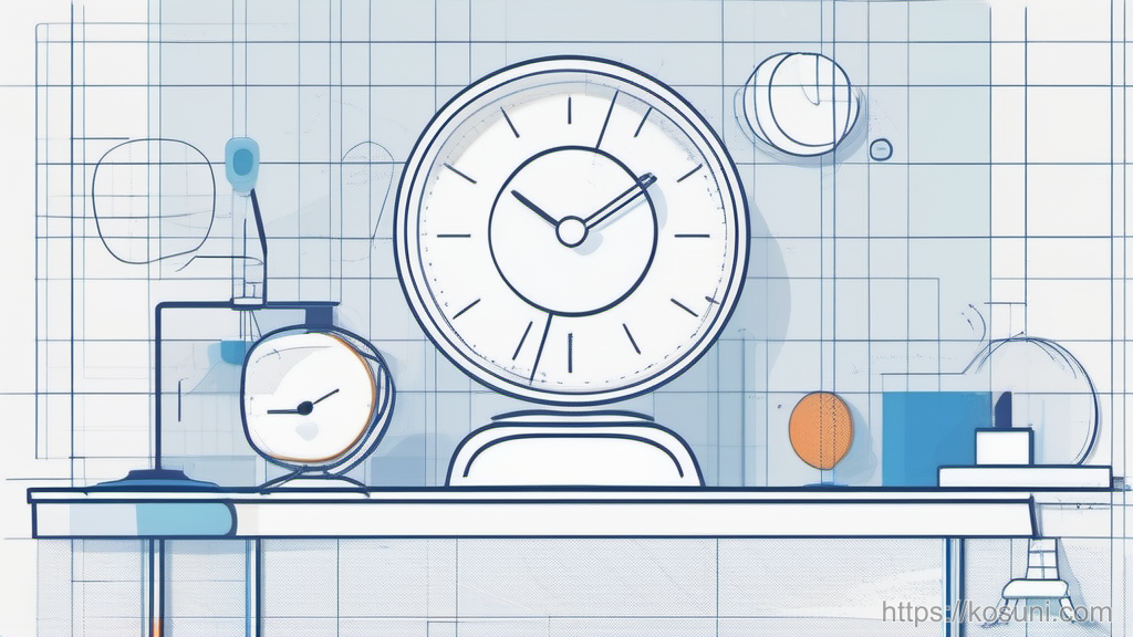 Clock dial connected to a globe showing time zone shifts