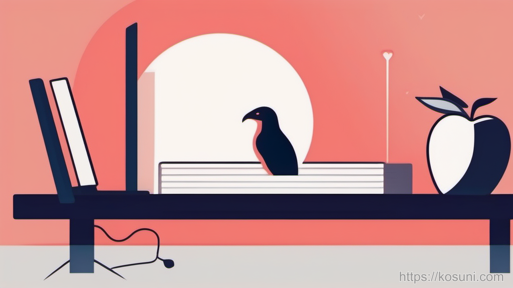 Balanced scale comparing Linux and Mac options