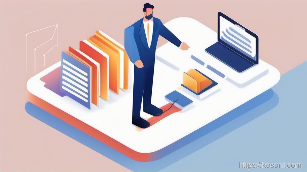 Glossary cards with filter icon representing clearer comparisons