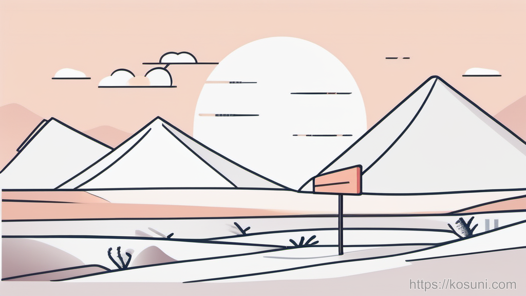 Checkmark and small flag icon representing a final decision