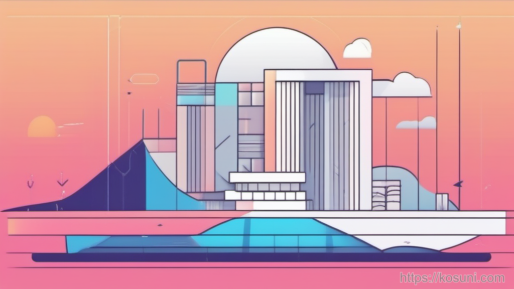 Diagram of heading hierarchy and page landmarks