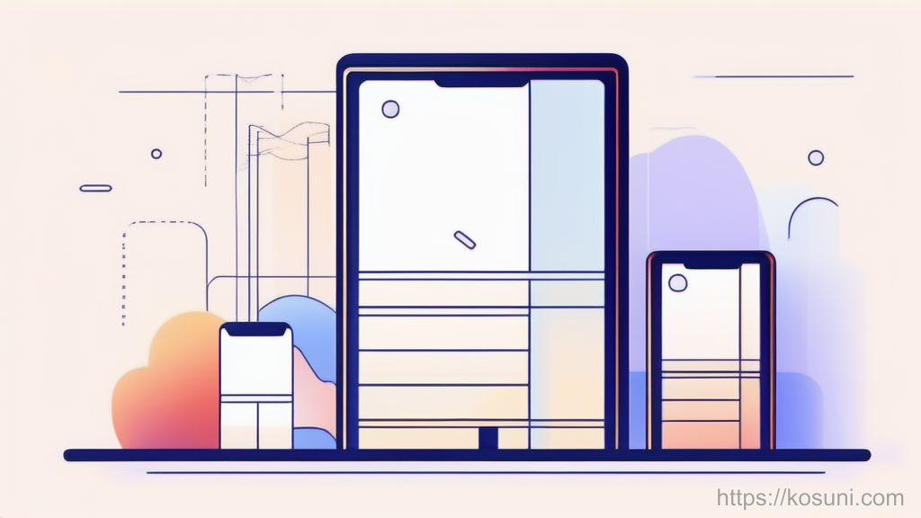 Nested boxes showing one element overflowing a mobile frame