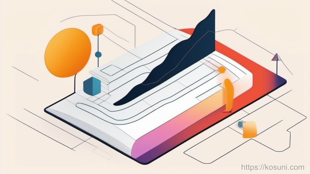 Folded map icon illustrating a step-by-step review path