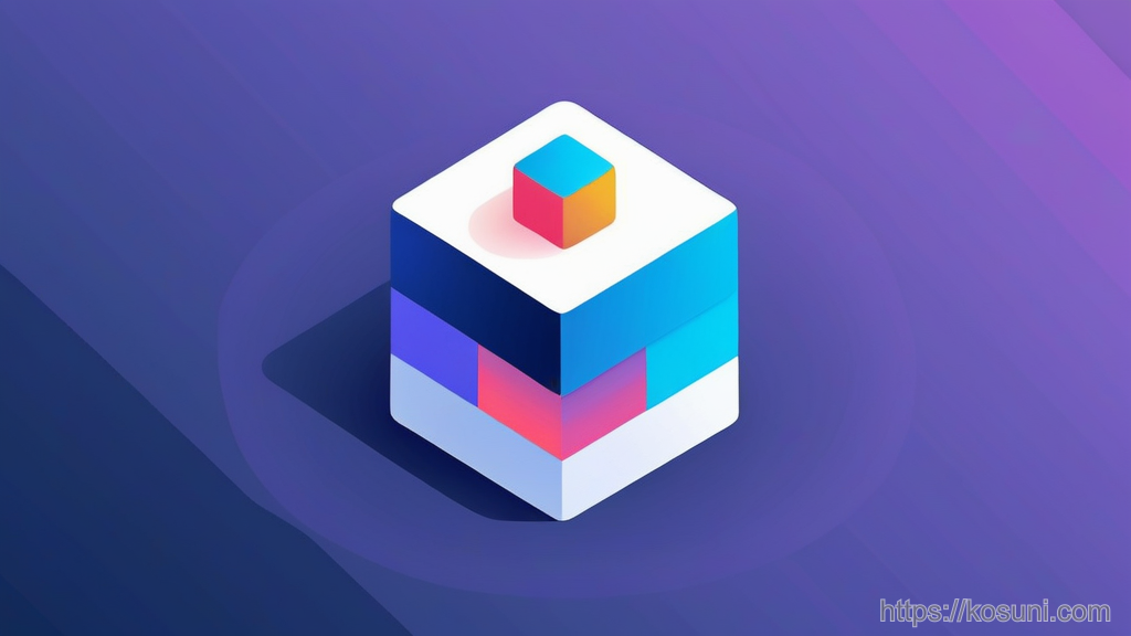 Layered cards around a core idea
