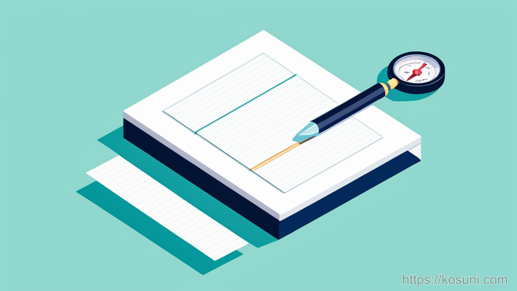 Magnifying glass over cards and compass