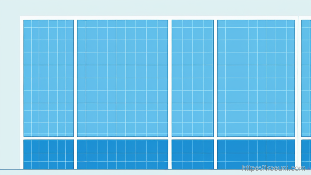 Even spacing guides around mobile content blocks