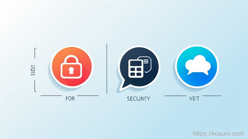 Icons representing security key, authenticator codes, and push approval