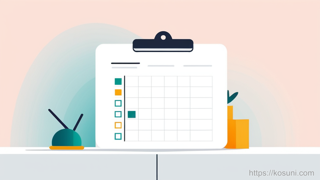 Clipboard checklist with simple checkmark indicator