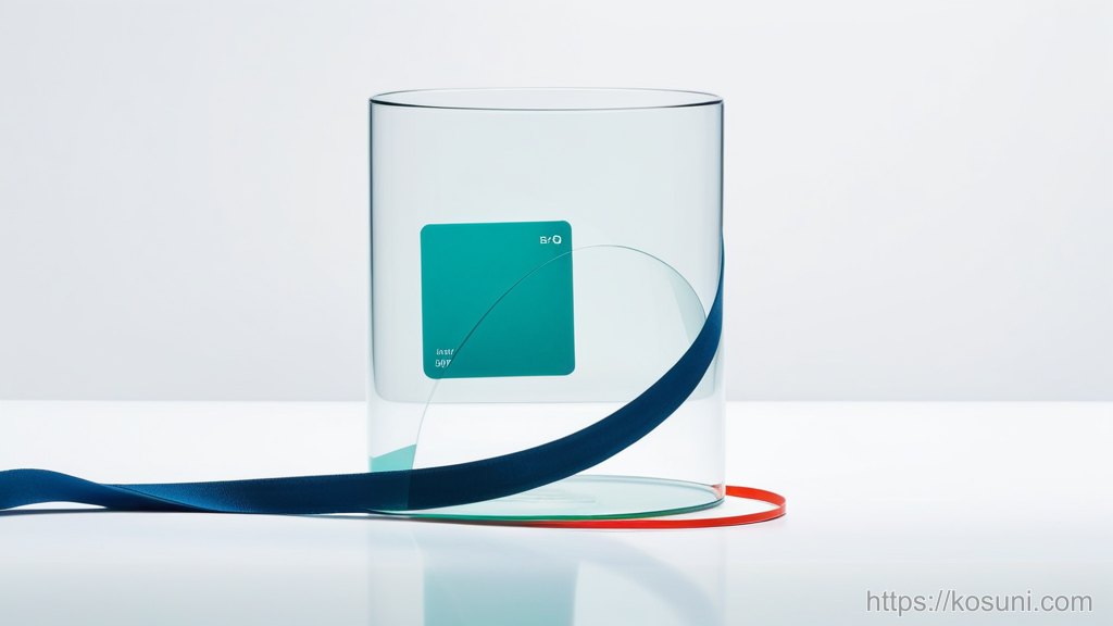 Tangled ribbon turning into a neat video spool