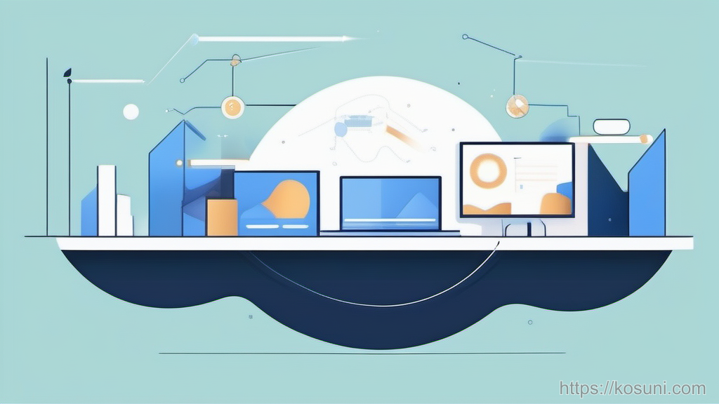 Interconnected nodes diagram of Play Store download services