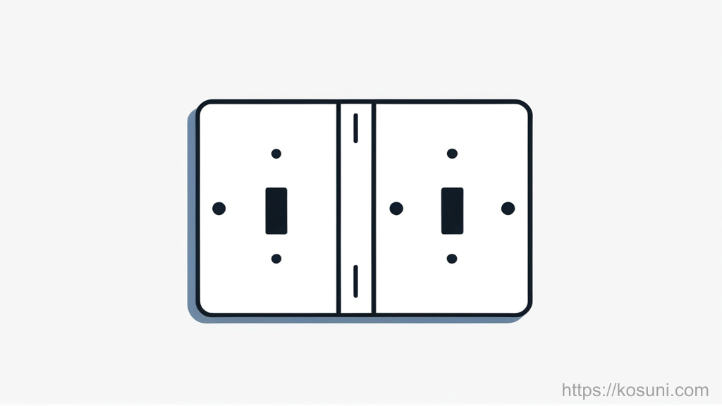 Toggle switch representing site permissions and content blockers