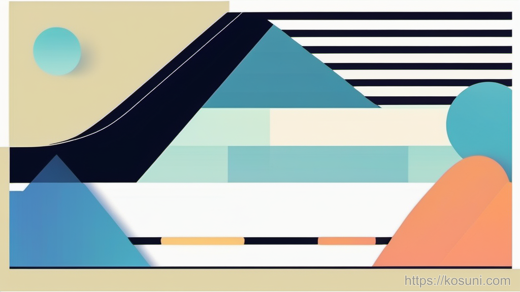 Abstract signals flowing into a target icon